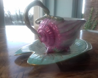 Porcelain cup and saucer