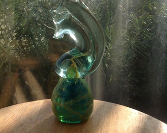 Murano Glass seahorse paperweights