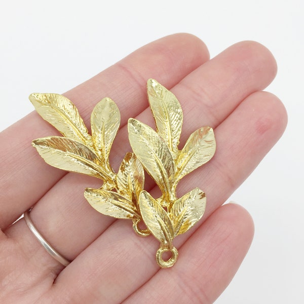 golden leaf headpiece