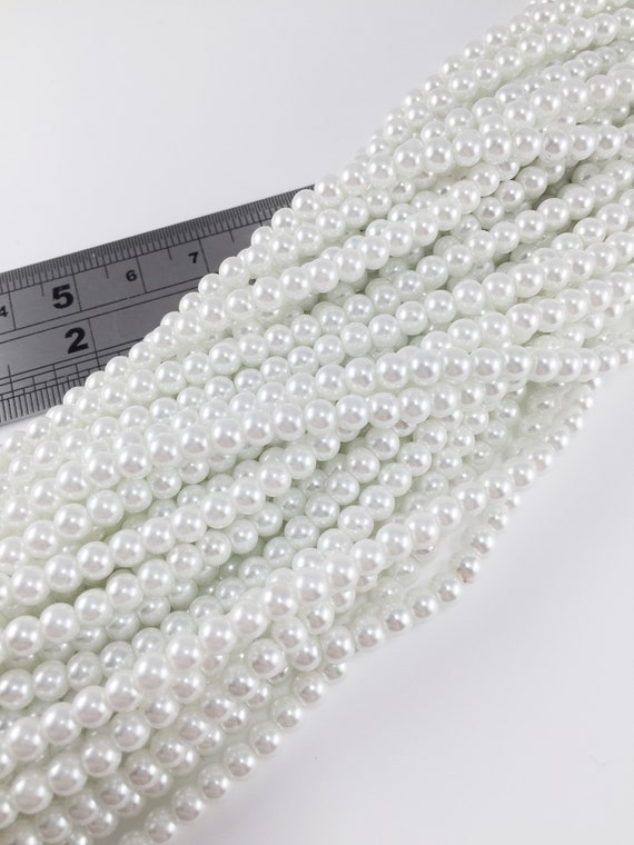 Pure white pearl on sale necklace