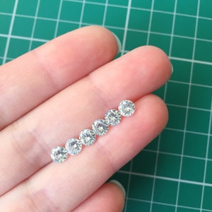 5mm Cubic Zirconia Diamond Cut Cubic Zirconia Stones Loose Cubic Zirconia for Jewellery Making