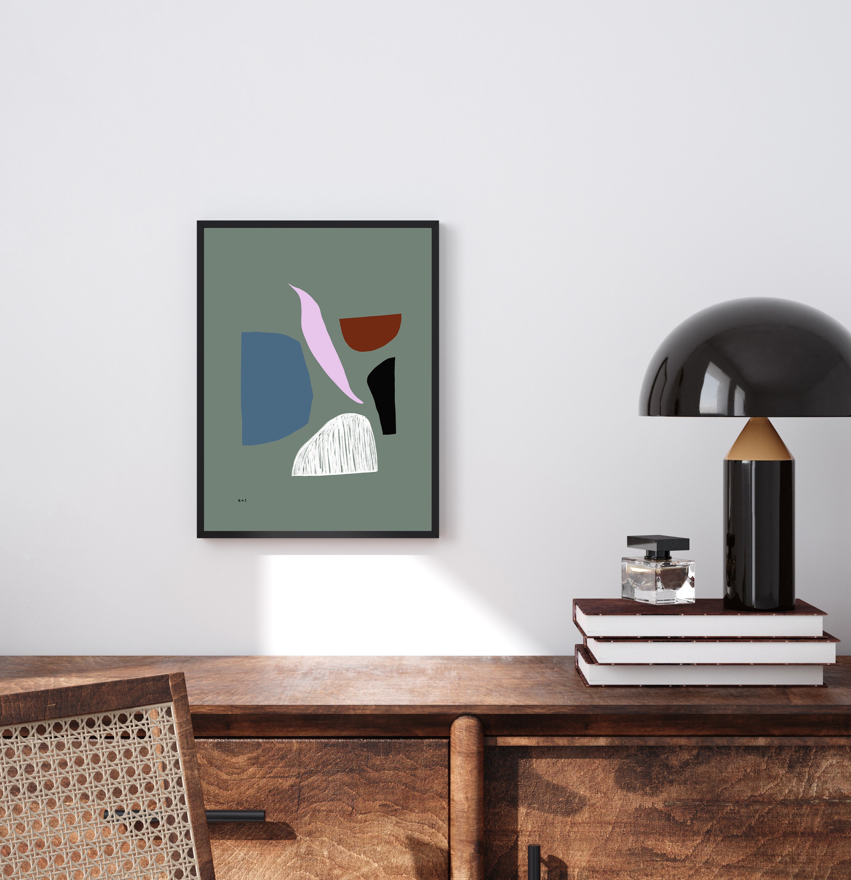 Colorful Abstract Art Print Printable Digital Download - Etsy