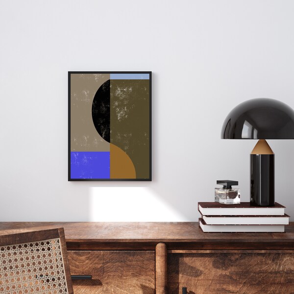 Geo Design Wall Art Etsy