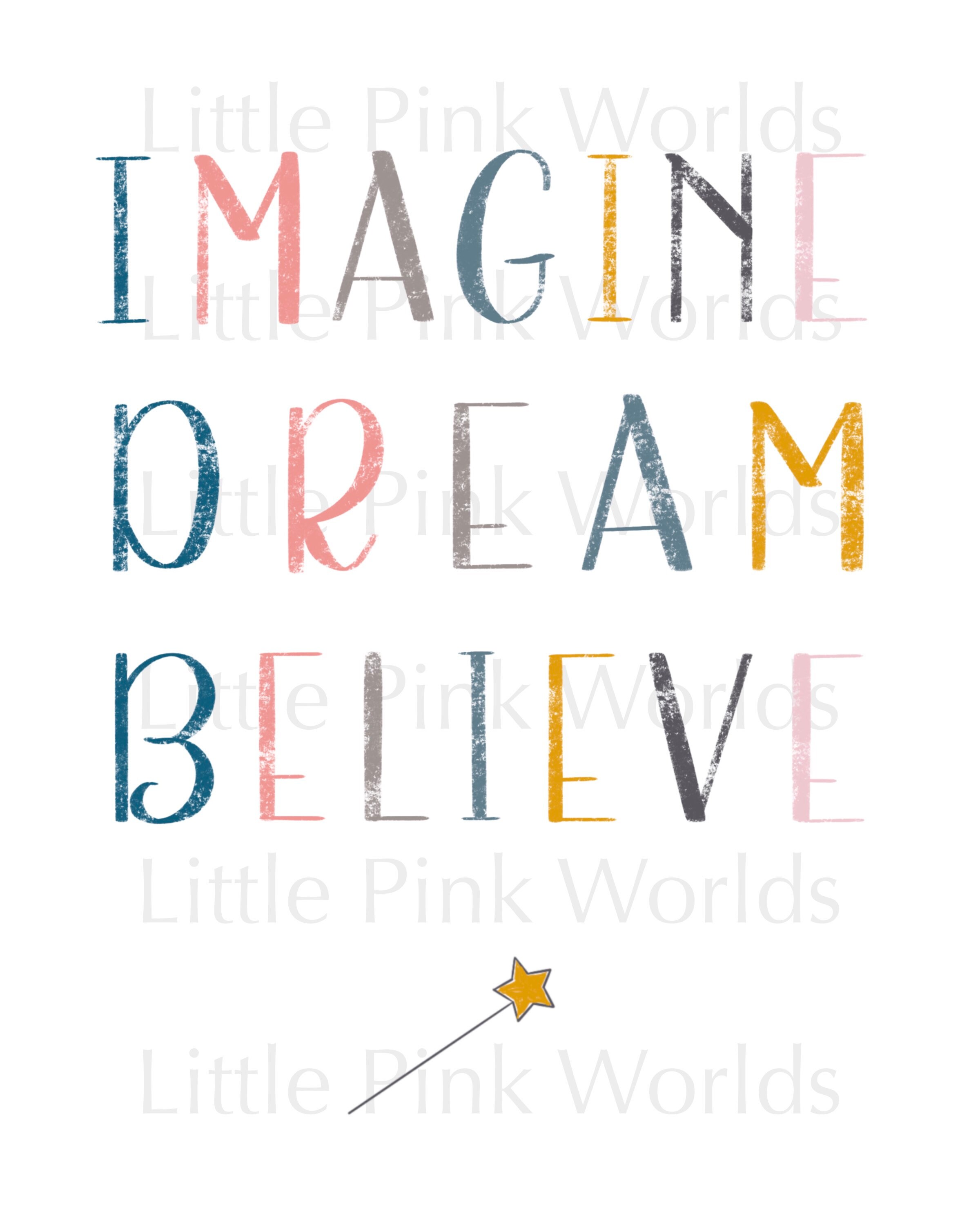 Set of 3 inspirational quotes for kids positive quotes for | Etsy