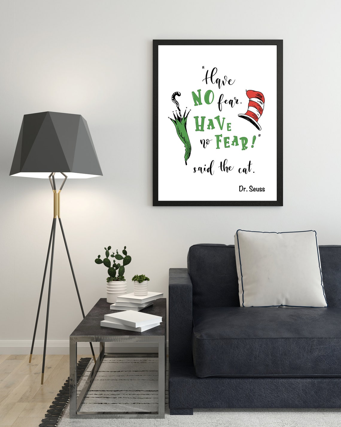 Dr Seuss Printable Dr Seuss Wall Art Seuss Book Quote Dr Etsy