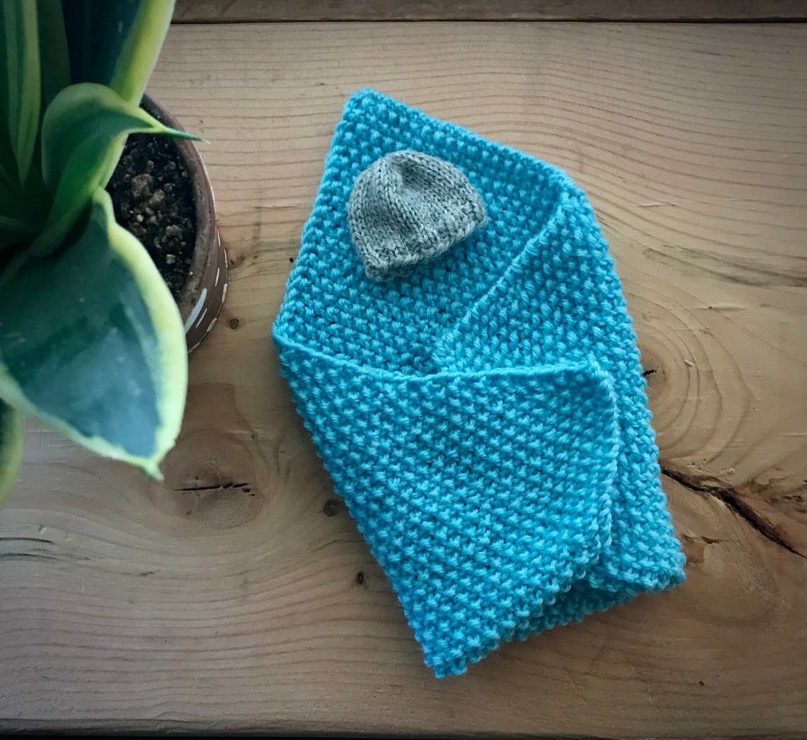Stillborn baby clothing blanket knit hat Miscarried baby Etsy