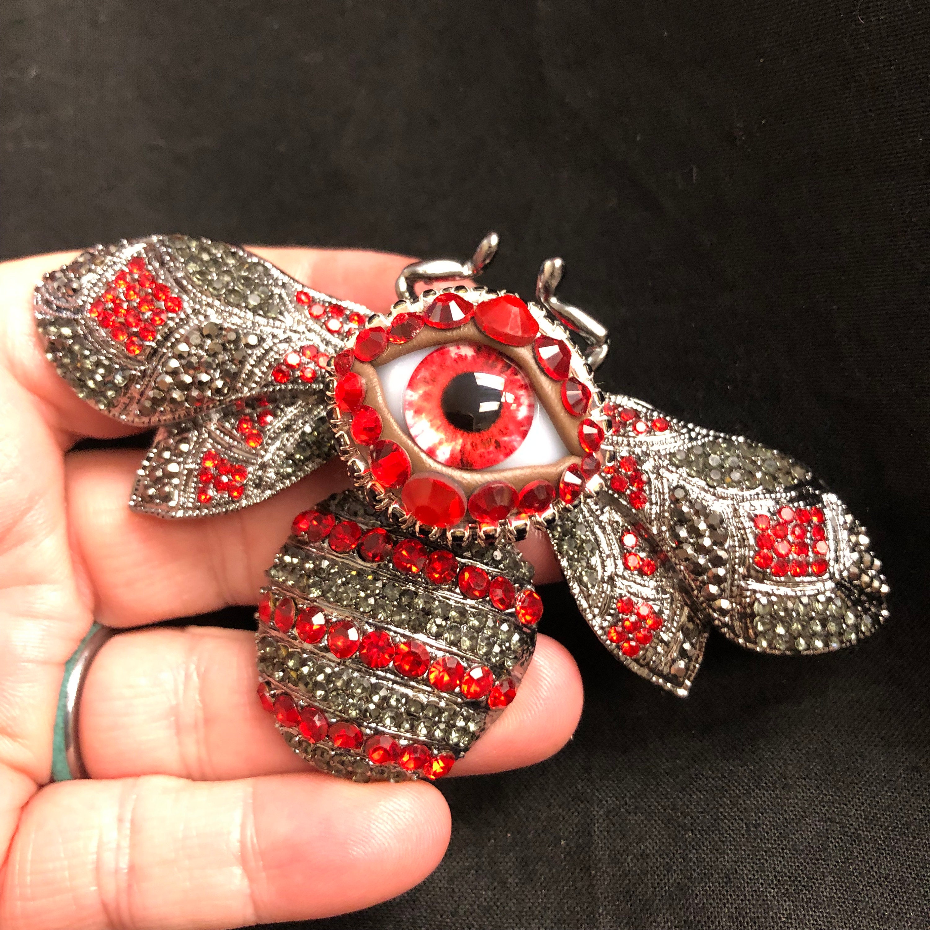 Spilla Da Donna Con Strass - Fermaglio Elegante Per Sciarpe, Abiti E Cappelli, Accessorio Moda Per Occasioni Speciali - Foto 8