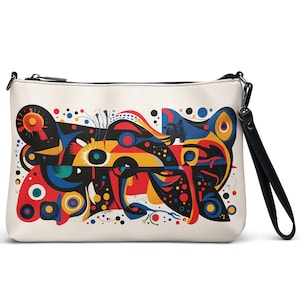 Bolso bandolera bohemio con estilo: bolso de piel sintética para llevar los objetos esenciales del día a día