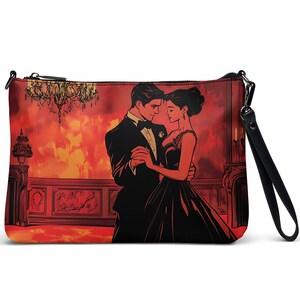 Bolso bandolera Dancing Lovers: elegante bolso de piel sintética / regalo de San Valentín