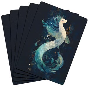 Cartas de Baralho Selkie - Baralho de Pôquer de Fantasia para Jogadores Livreiros