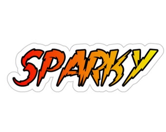 Sparky Electrician Hard Hat Sticker Gift for Husband Boyfriend Crew Union Jobsite