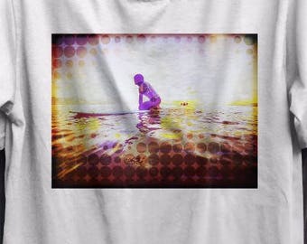 Surf Art T-Shirt: Unisex Surfing Graphic Tee