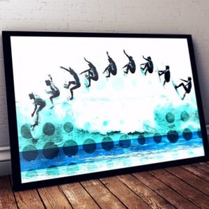 2008 REEF HAWAIIAN PRO Surf Competition Poster - Surfing