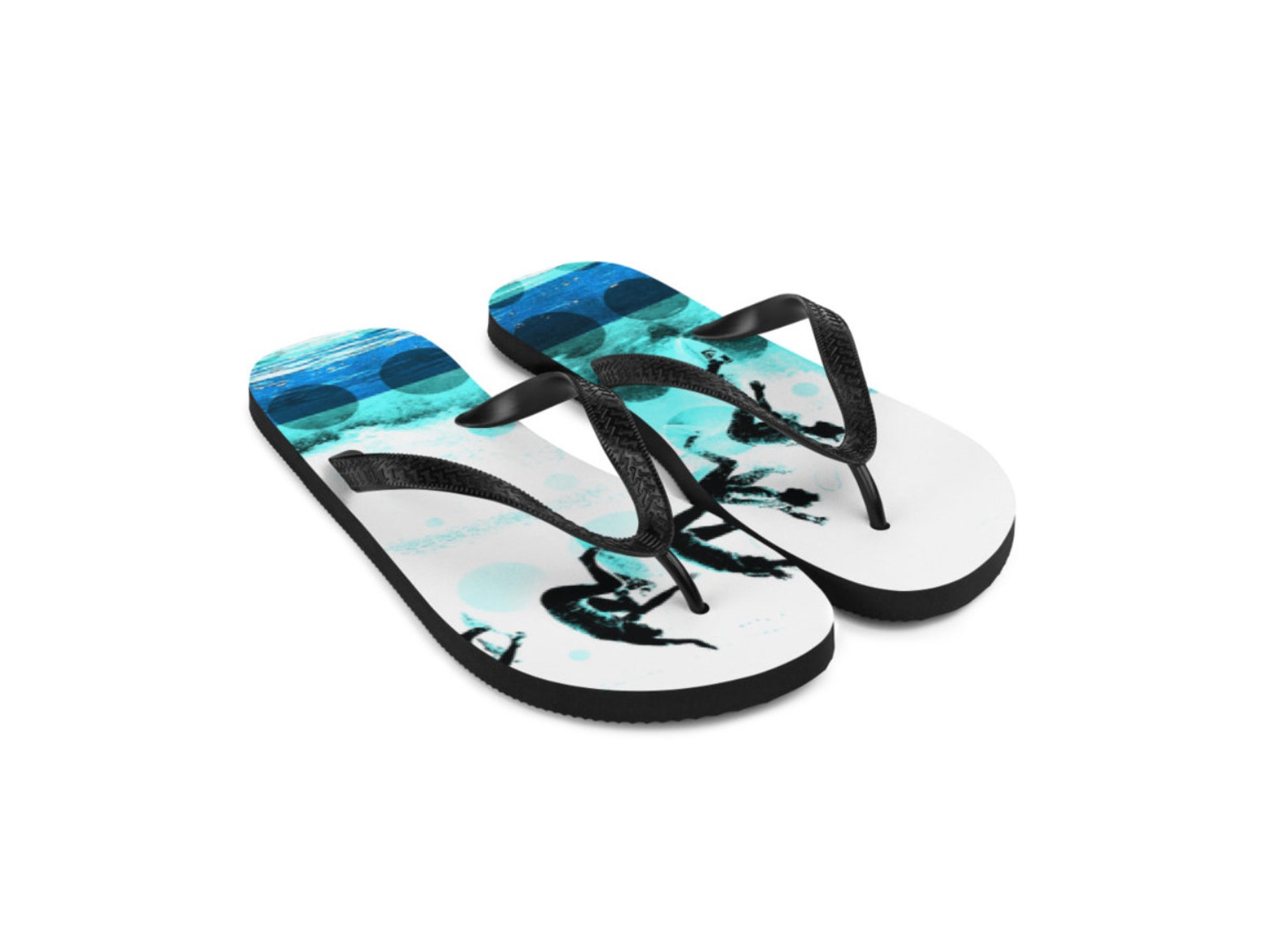 Flip Flop Sandals Surfer Flip Flops Surf Art Gifts Unisex Etsy