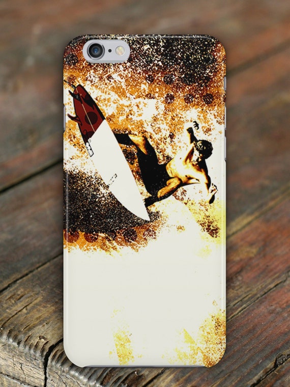 Cell Phone Case Surfboard Iphone Case Surfing Artwork Etsy