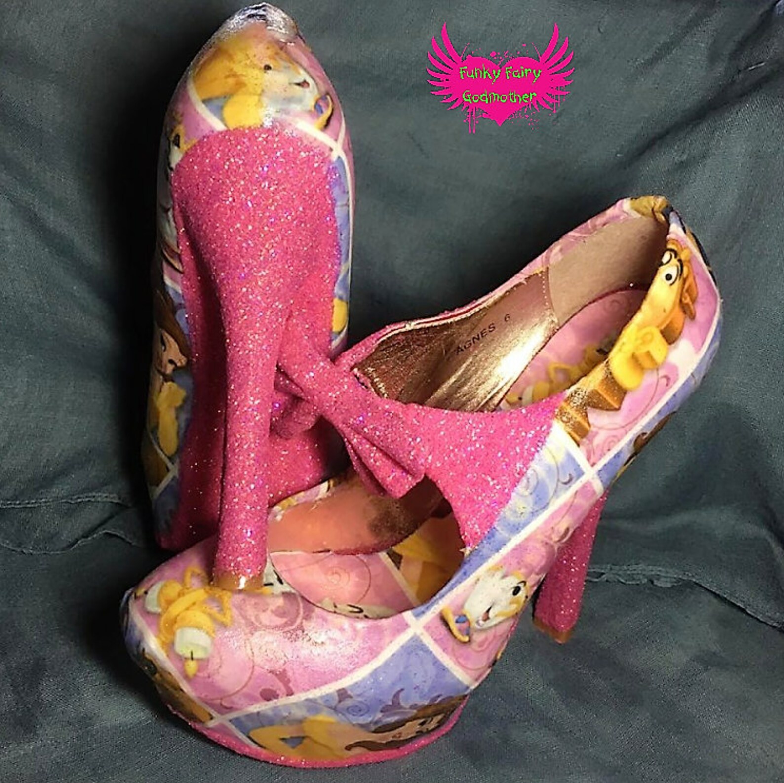 beauty and the beast heels
