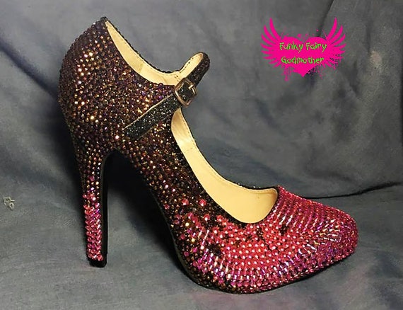 ombre stiletto shoes