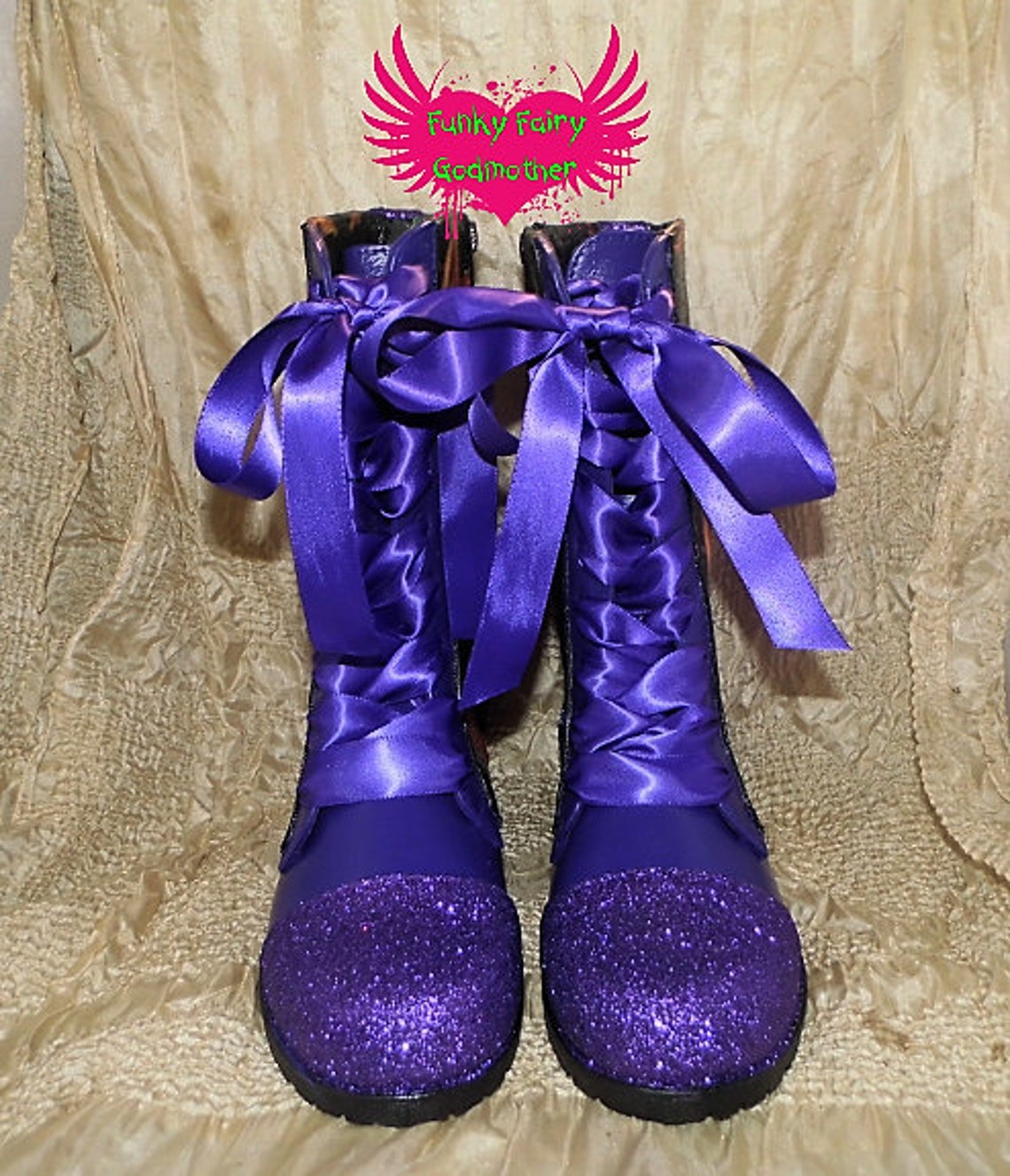 Sparkling Fantasy Boots Customised Boots Women's Boots Etsy UK