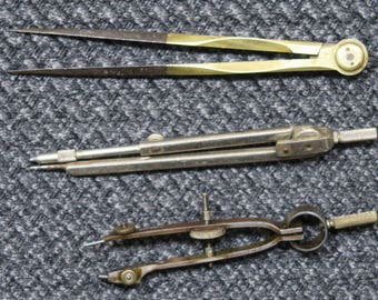 Caliper and 2 Compasses