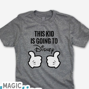 This Kid is Going to Disney Kids Tee Disney Surprise Kids Tee Going to Disney Travel Disney Bound Kid Tee Disney Travel Vacation Tee Bild 1