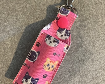 Chapstick Keychain Holder, Lighter Keychain Holder