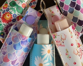 Chapstick Keychain Holder, Lighter Keychain Holder