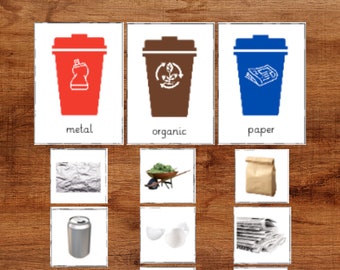 Earth Day - Garbage Sorting Game