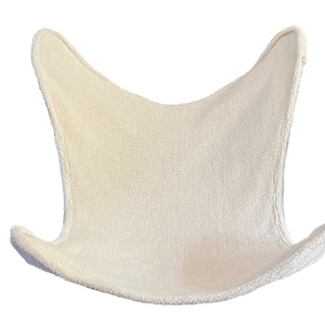 Replacement cover for Butterfly chai. Custom made for butterfly chair. Synthetic Sheepskin soft and comfortable.