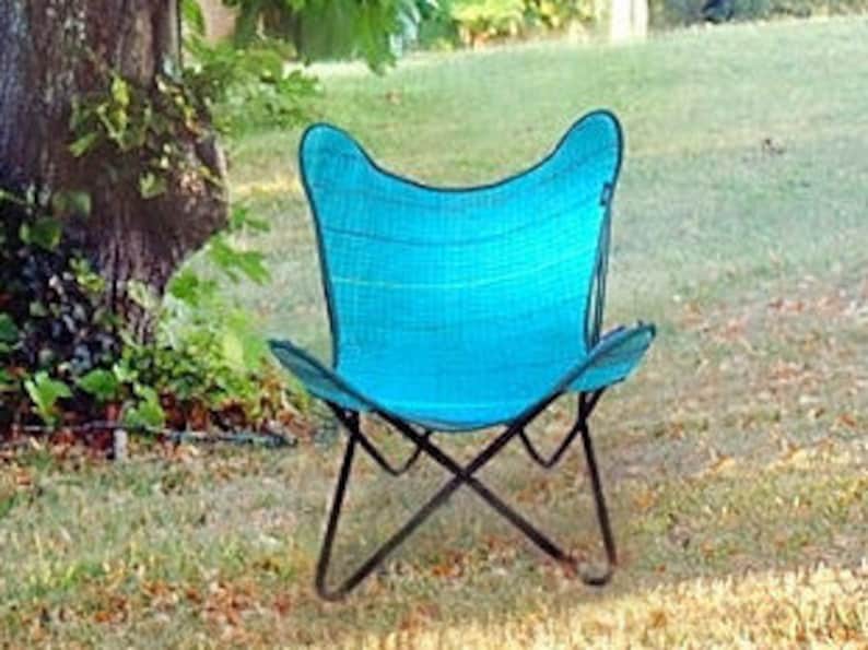 handmade with Vintage fabrics 100/% cotton Butterfly boho chair