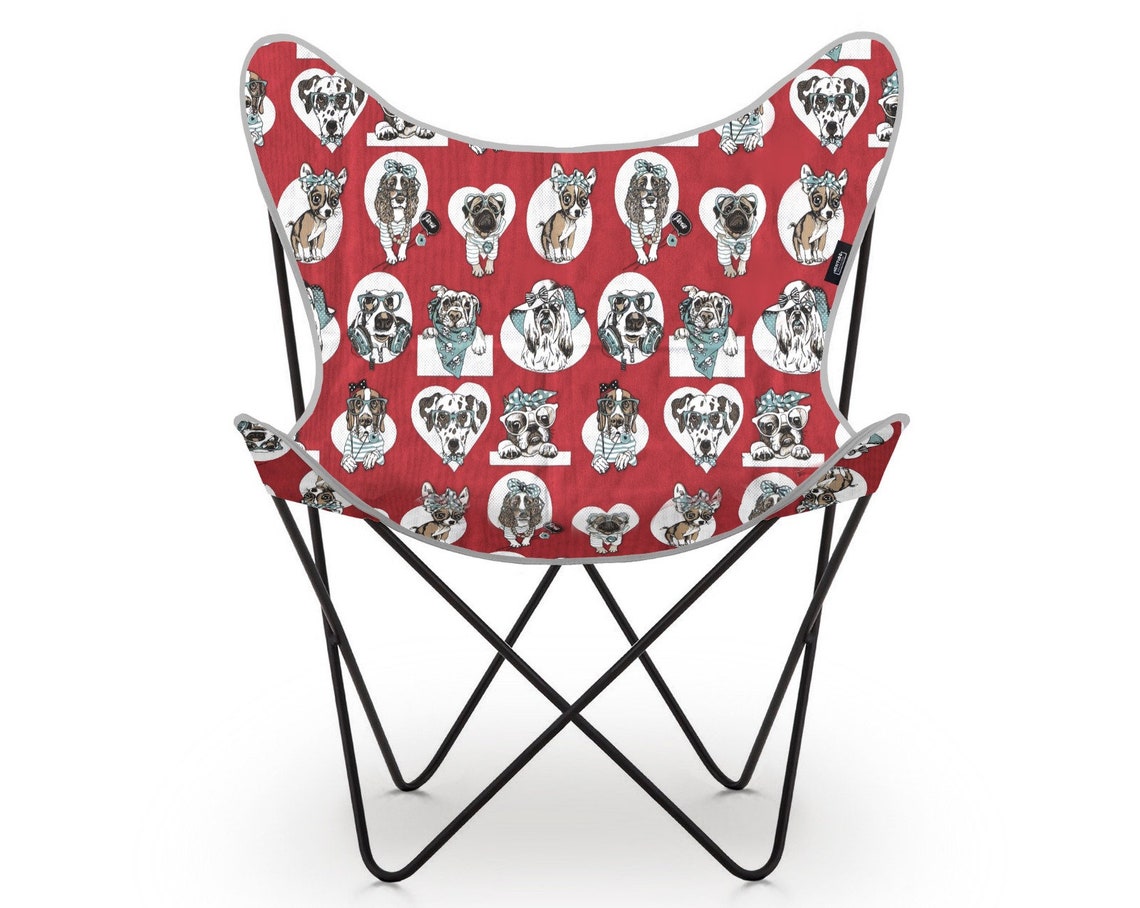 Custom made Replacement cover for Butterfly chair BFK Etsy