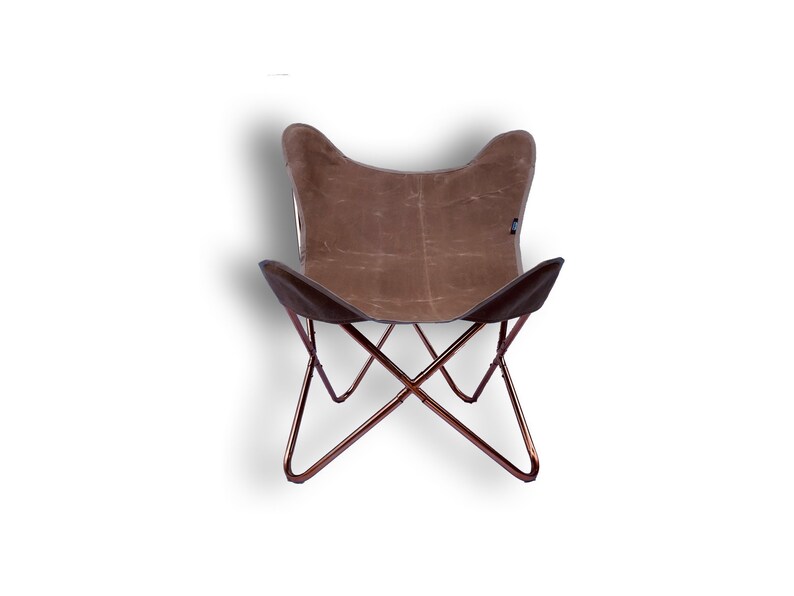 Butterfly Boho Chair Butterfly Chair With Handmade Cover Of Heavy Duty Washed Waxed Canvas