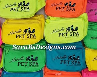 Large Quantity Bulk Order  Custom Fanny Packs *See Description! - Summer Camp | Church | Nurse | Cheer | Sports Team | Promotional Products