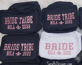 NOLA Fanny Pack Custom Designed  - New Orleans | Nawlins | Neon | Party | NOLA | Bachelorette | Pardi Gras