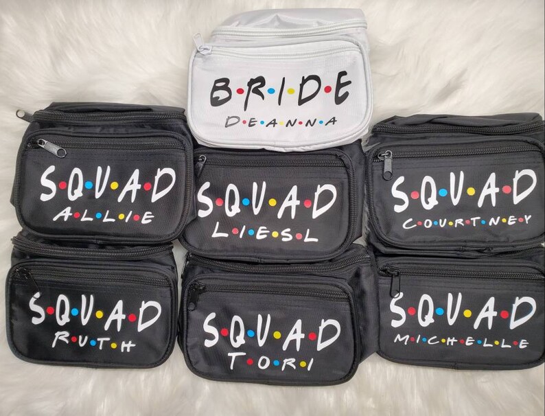 Friends Inspired Custom Fanny Pack 90s the One Where Etsy