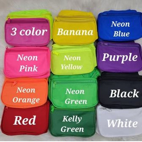personalized theme park fanny pack