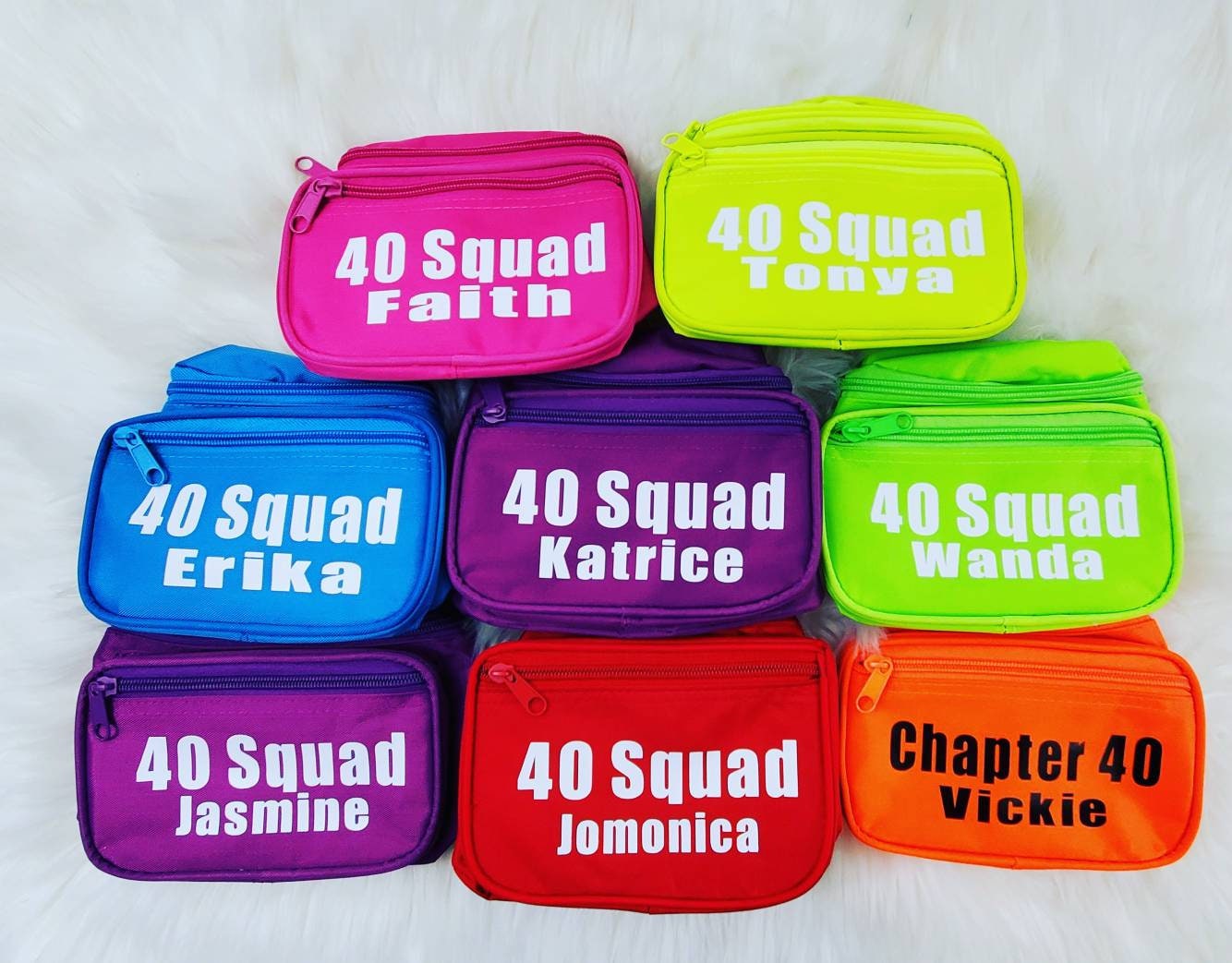 Neon Custom Party Fanny Pack 90s 80s Bride Etsy