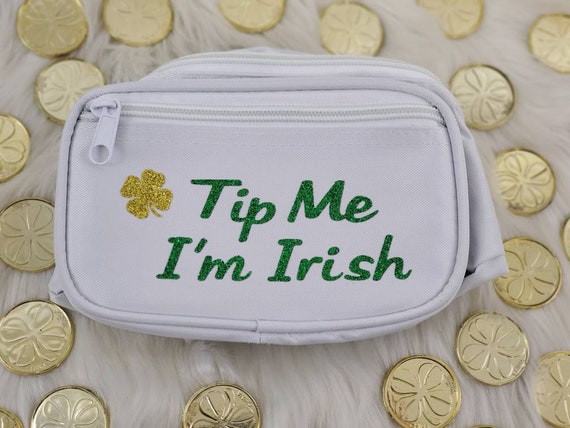 St Patricks Day Custom Party Fanny Pack | St. Pattys Day | Irish | Kiss Me | Shamrock | Ireland | Monogram | Party