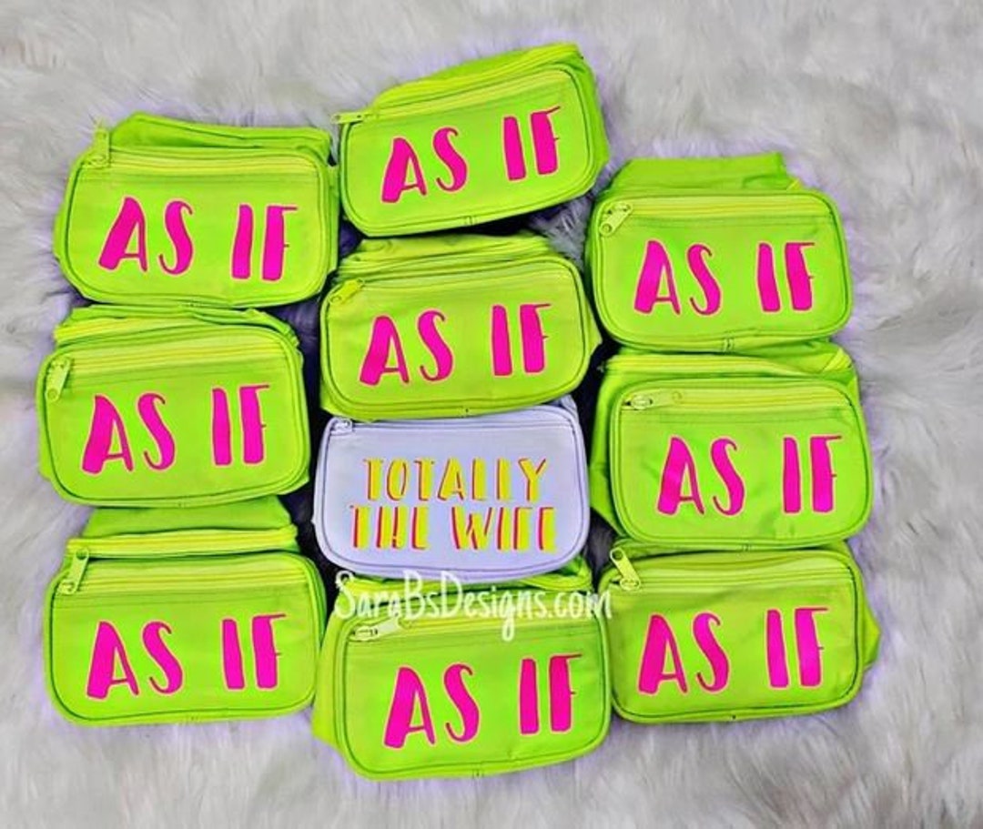 Clueless Inspired Fanny Pack 90s Party Favor 90s Etsy
