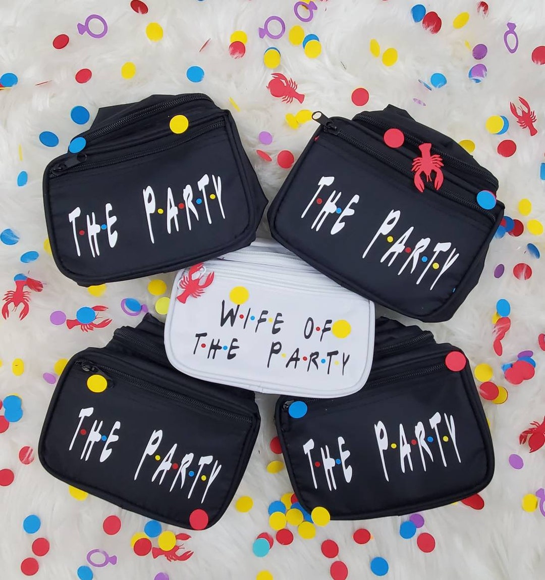 Friends Inspired Custom Fanny Pack 90s the One Where Bride Bachelorette