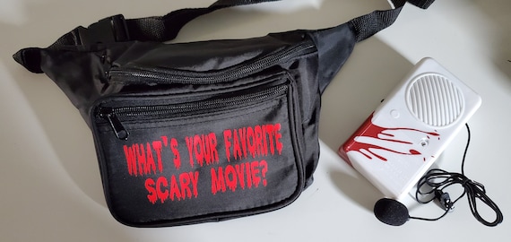 Horror Bag, Ghost Face, Scream, What's your favorite scary movie, Hello Sidney, belt bag , shoulder bag, crossbody bag