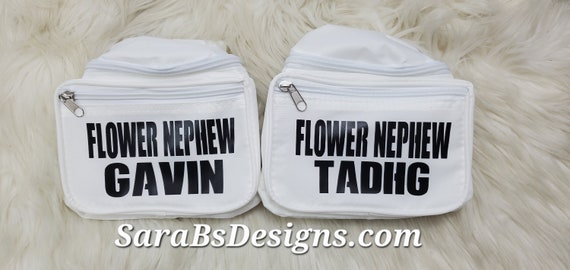 Custom Flower Bro Fanny Pack Despedida de soltero Novio Padrino Fin de semana de chicos Flower Dude Flower Man Sling bag Cross body Etsy Mexico