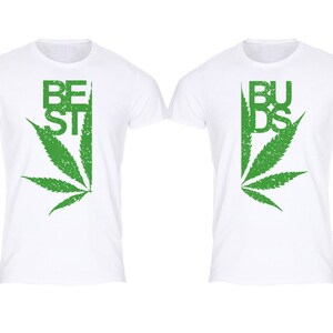 Free Shipping Matching Couples Family 420 Weed Stoner Pot Leaf Marijuana Matching Couple Men Crewneck T-shirt White