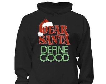 Enjoy Christmas Tis The Season Santa North Pole Snowflake Ho Ho Hoodies for Men