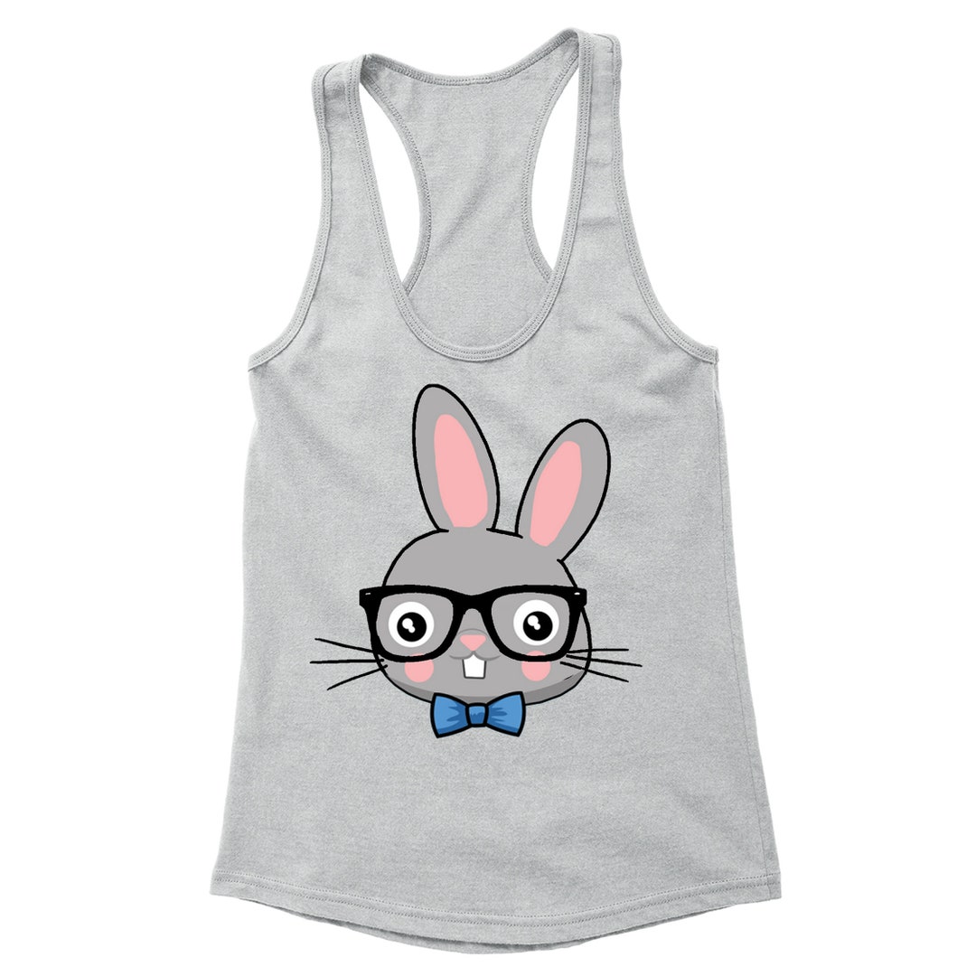 WHATS UP RABBIT PRINTED THREE QUARTER SLEEVE WOMEN'S T-SHIRT SIDE POCKET