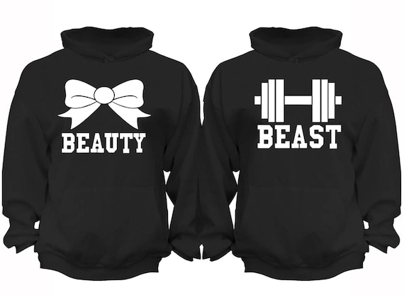 Envío libre matchingo parejas familia belleza bestia gym | Etsy México