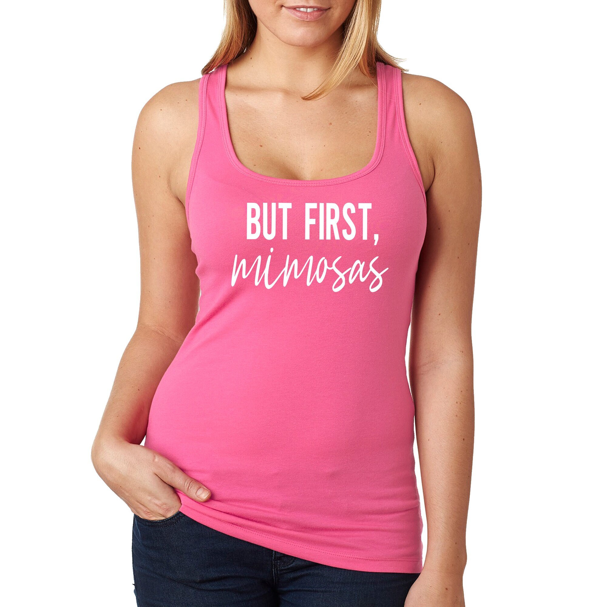 OThread & Co. Women's Stretchy Crop Tank Top - 95% Modal 5% Spandex, Crew Neck, Sleeveless, Hot Pink, Small 12 thumbnail image