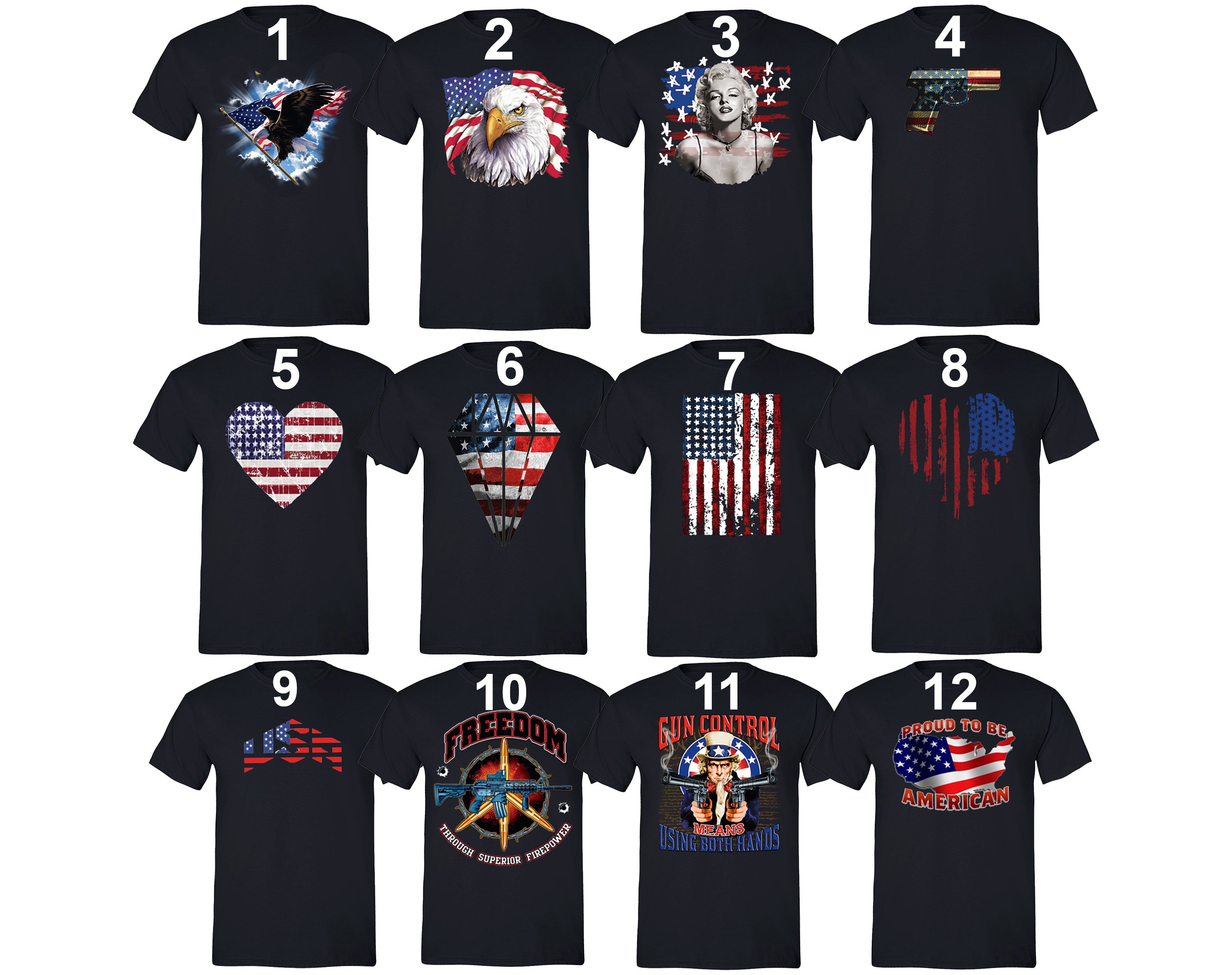 Buck Wear Difendere Il Mio Diritti Bandiera Americana Patriottici - Foto 12