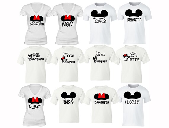 mom dad daughter t shirts
