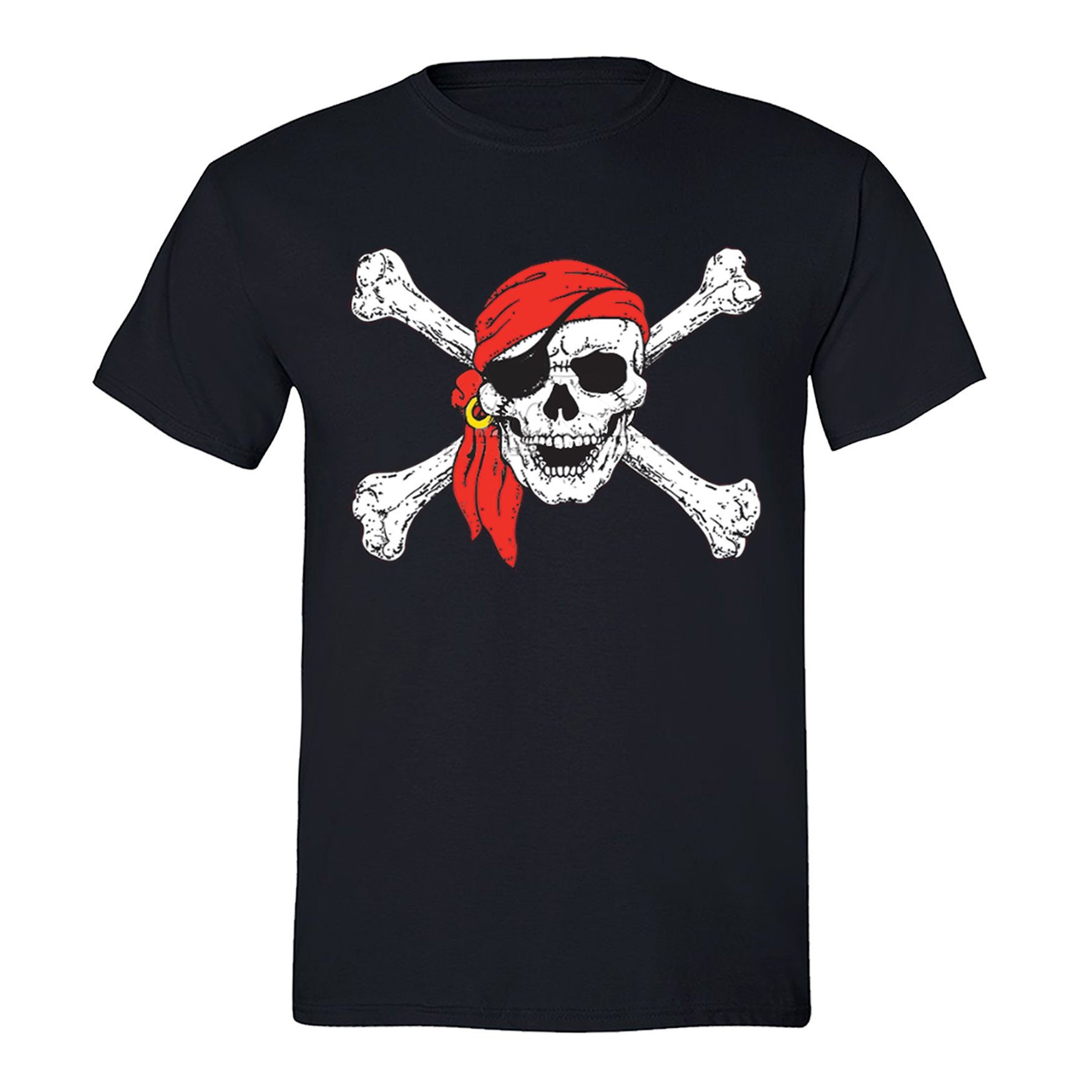 mynte Garanti Svømmepøl Men's Jolly Roger Rodger Skull Crossbones Tee Pirate Flag - Etsy Norway