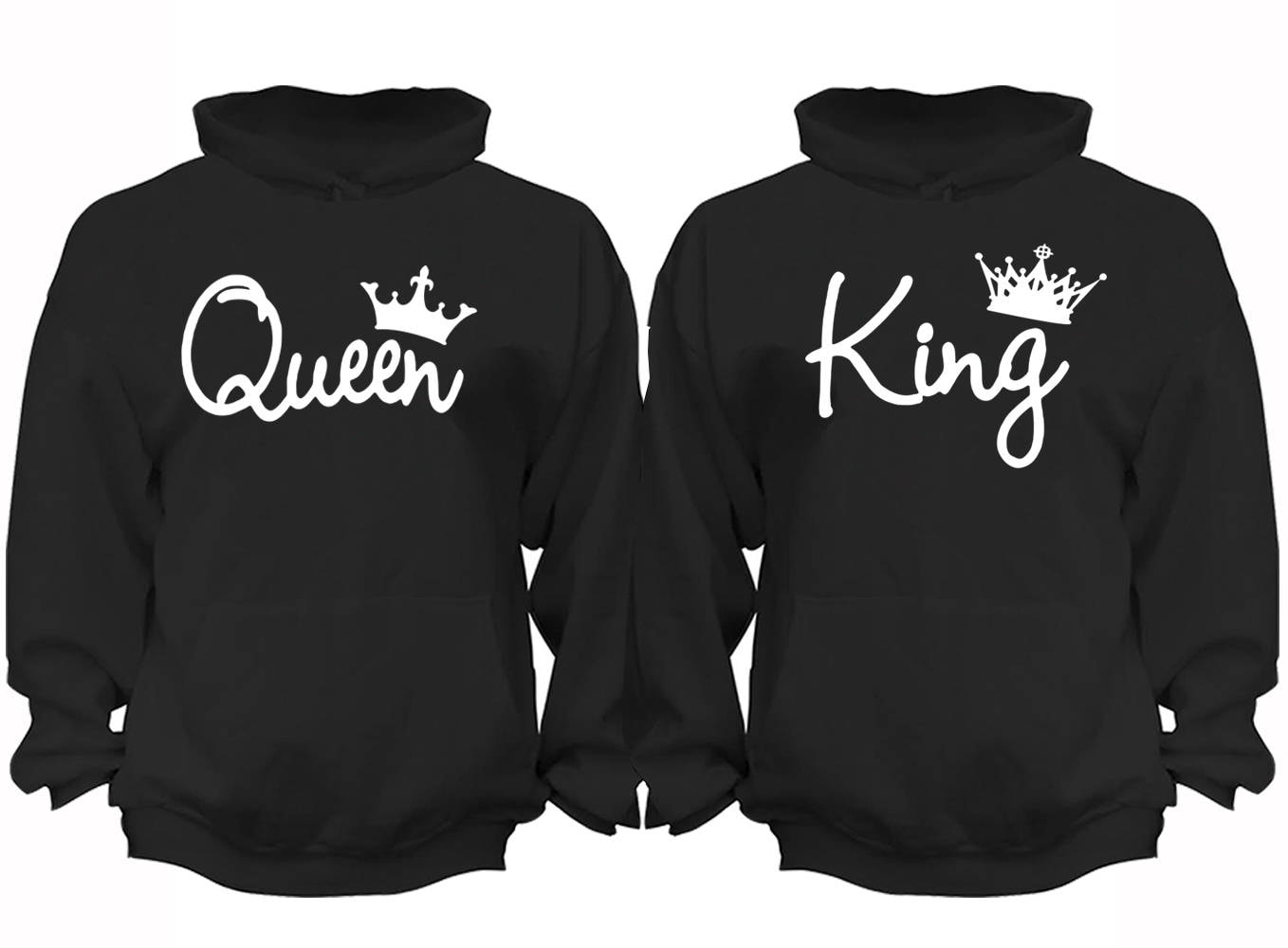 King and top queen hoodies fyndiq